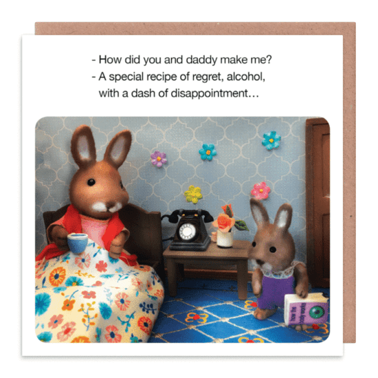 A special recipe... - Forest Friends card