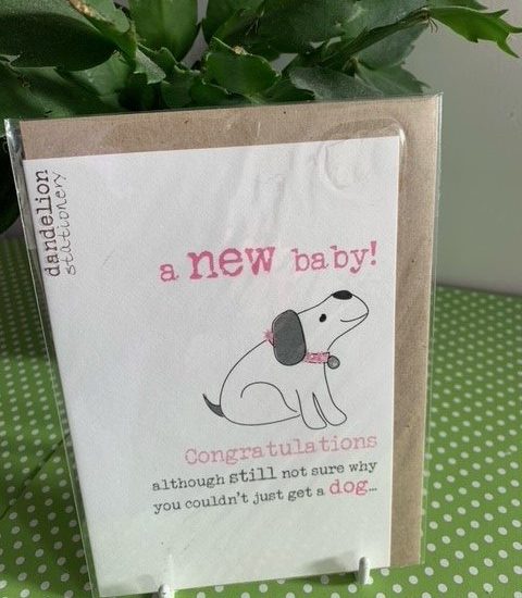 a new baby! Congratulations ... - Dandelion Stationery card