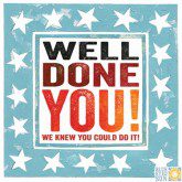 Well Done You! – Blue Eyed Sun card