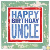 Happy Birthday Uncle – Blue Eyed Sun card