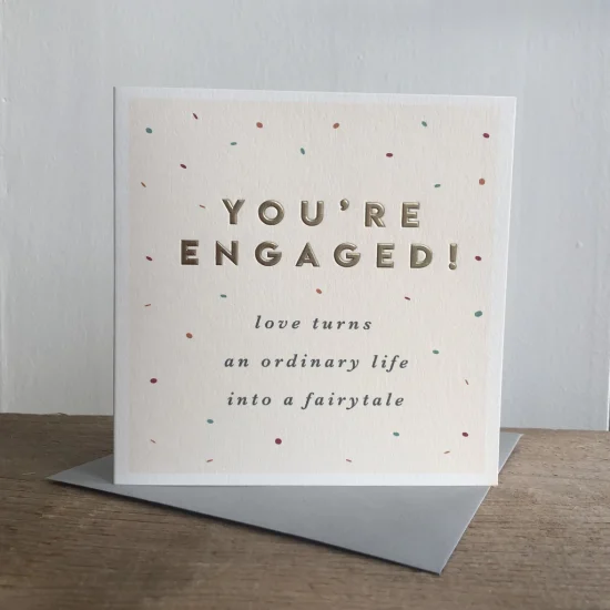 You're Engaged - Megan Claire card