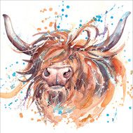 Highland Cow - Eco-friendly card co.