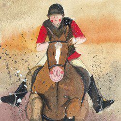 Horse Rider - Alex Clark card