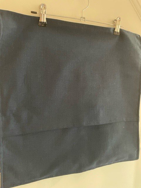 Ashley Wilde 'Poplar' tree Design in Indigo - Cushion Cover (linen back) - LGF - Image 3